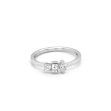Petite Cairn Three Diamond Ring