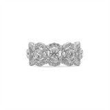 GHIRLANDA WHITE GOLD ETERNELLE RING WITH DIAMONDS