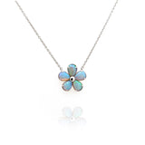 Flower Opal Pendant