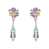 Prism Floral Raindrop Earrings