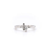 Petite Cairn Two Diamond Ring