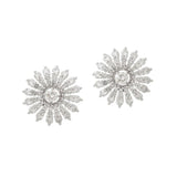 Sunburst Diamond Earrings