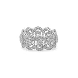 GHIRLANDA WHITE GOLD ETERNELLE RING WITH DIAMONDS