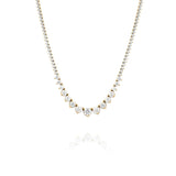 7.75ctw Diamond Tennis Necklace
