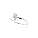 Petite Cairn Two Diamond Ring