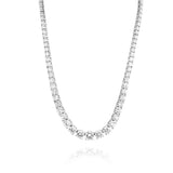 27.27ctw Diamond Tennis Necklace