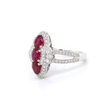 Ruby Art Deco Ring