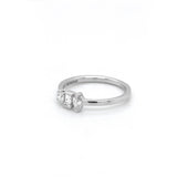 Petite Cairn Three Diamond Ring