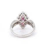 Ruby Art Deco Ring