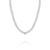 16.51ctw Diamond Tennis Necklace
