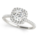 Halo Engagement Ring