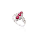 Ruby Art Deco Ring