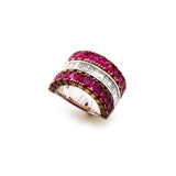 Rose White Gold Ring