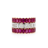 Rose White Gold Ring