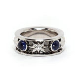 Starburst Sapphire Band