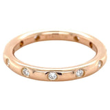 Estate Tiffany & Co 18K Rose Gold Band