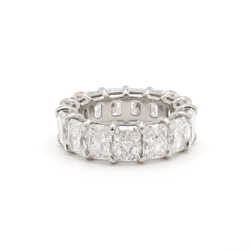 10.67ctw Radiant Diamond Eternity Band