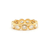 1.81ctw Bezel Set Oval Diamond Ring