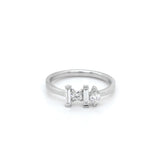 Petite Cairn Four Diamond Ring