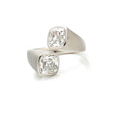 Diamond Bypass Ring