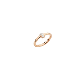 Ring in 18K rose gold with 3 w
