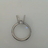White Gold Semi-Mount Ring