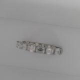 Emerald Cut Diamond Hoop Earri