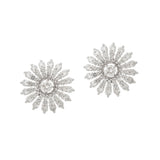 Sunburst Diamond Earrings