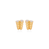 Trisolina Double Pavé Earrings