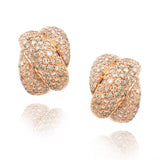Estate Damiani Diamond Earrings