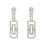 Estate Bulgari Diamond Earrings