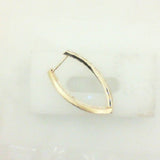 Diamond In and Out Hoops