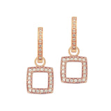 Cushion Shaped Earring Charms