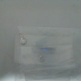 Diamond bezel set earring char