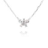 Diamond Butterfly Pendant