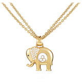 Estate Chopard Elephant Necklace
