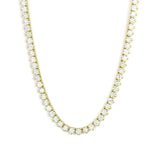 25.50 Carat Diamond Tennis Necklace