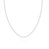 8.10 Carat Diamond Tennis Necklace
