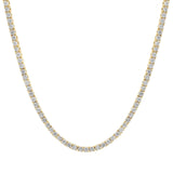 6.25 Carat Diamond Tennis Necklace