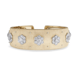 YELLOW AND WHITE GOLD CUFF 2.0 BRACELET WITH DIAMONDS