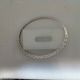 Bezel set Emerald Diamond Banl