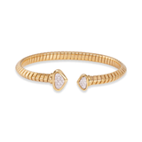 Trisolina Small Castagna Bracelet in Yellow Gold