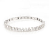 Cairn Diamond Baguette Bangle