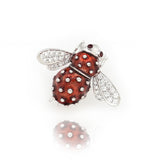 Estate Enamel Bee Pin