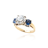 Three Prong Prism Ring
