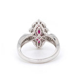 Ruby Art Deco Ring