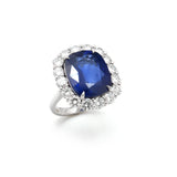 Diamond and Sapphire Ring