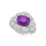 Purple Sapphire Ring