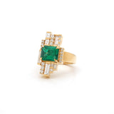 Emerald Cairn Ring