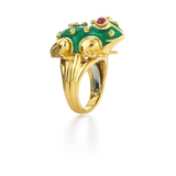 Estate David Webb Frog Ring